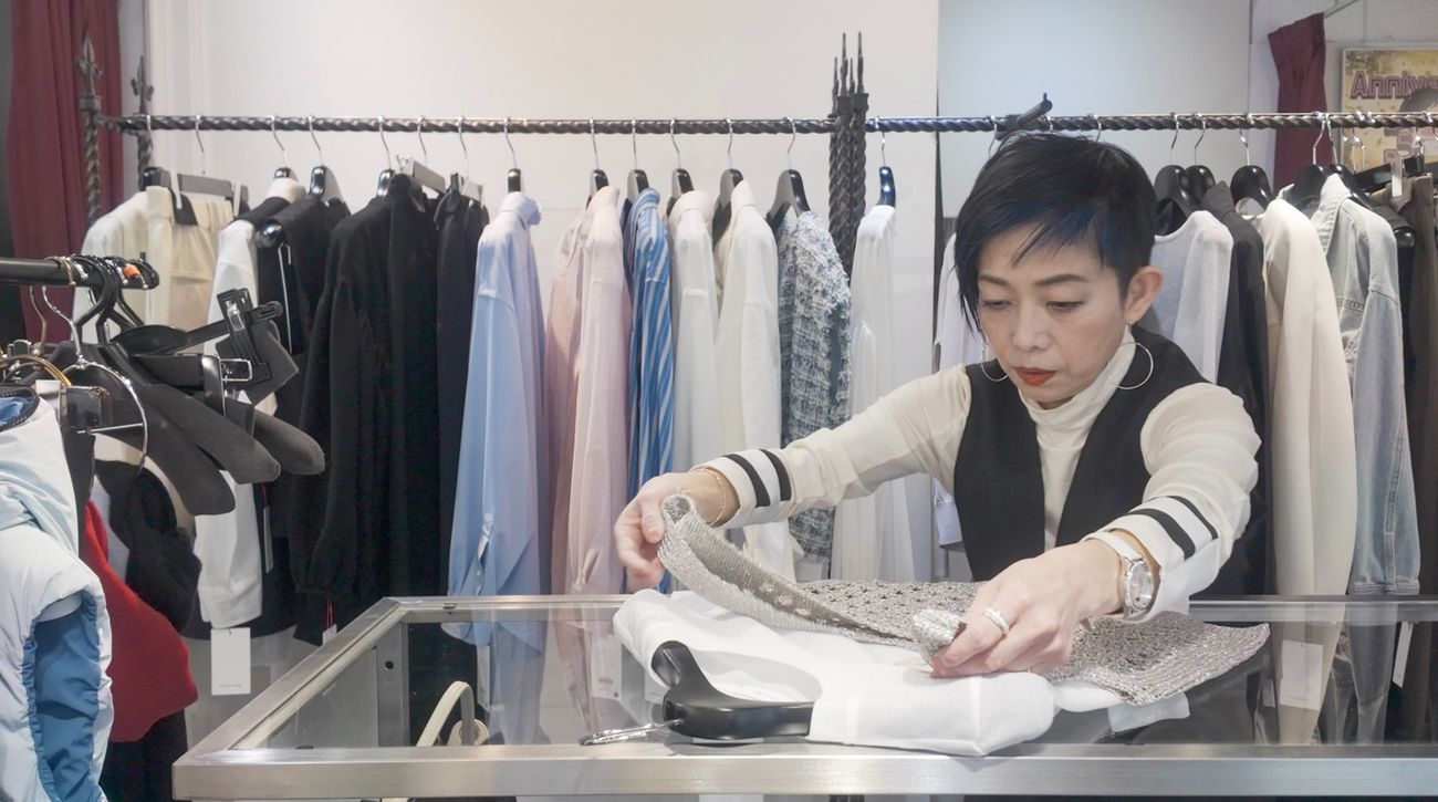 K/houseで商品をご紹介する店主